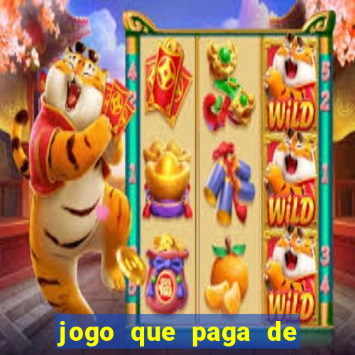 jogo que paga de verdade no pix sem depositar nada